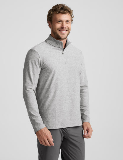 Beyond Yoga Spacedye Terrain Mens Quarter Zip Pullover