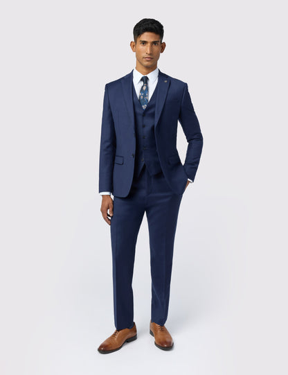 Ted Baker Keatsj Flannel Wool Rich Slim Suit Jacket