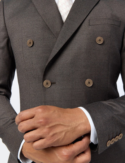 Ted Baker Byronj Doublebreasted Flannel Suit Jacket