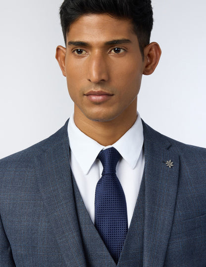 Ted Baker Byrnej Tonal Check Performance Slim Suit Jacket