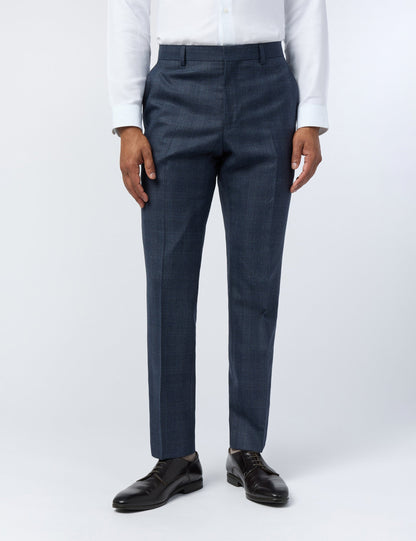 Ted Baker Byrnet Tonal Check Performance Slim Suit Trousers
