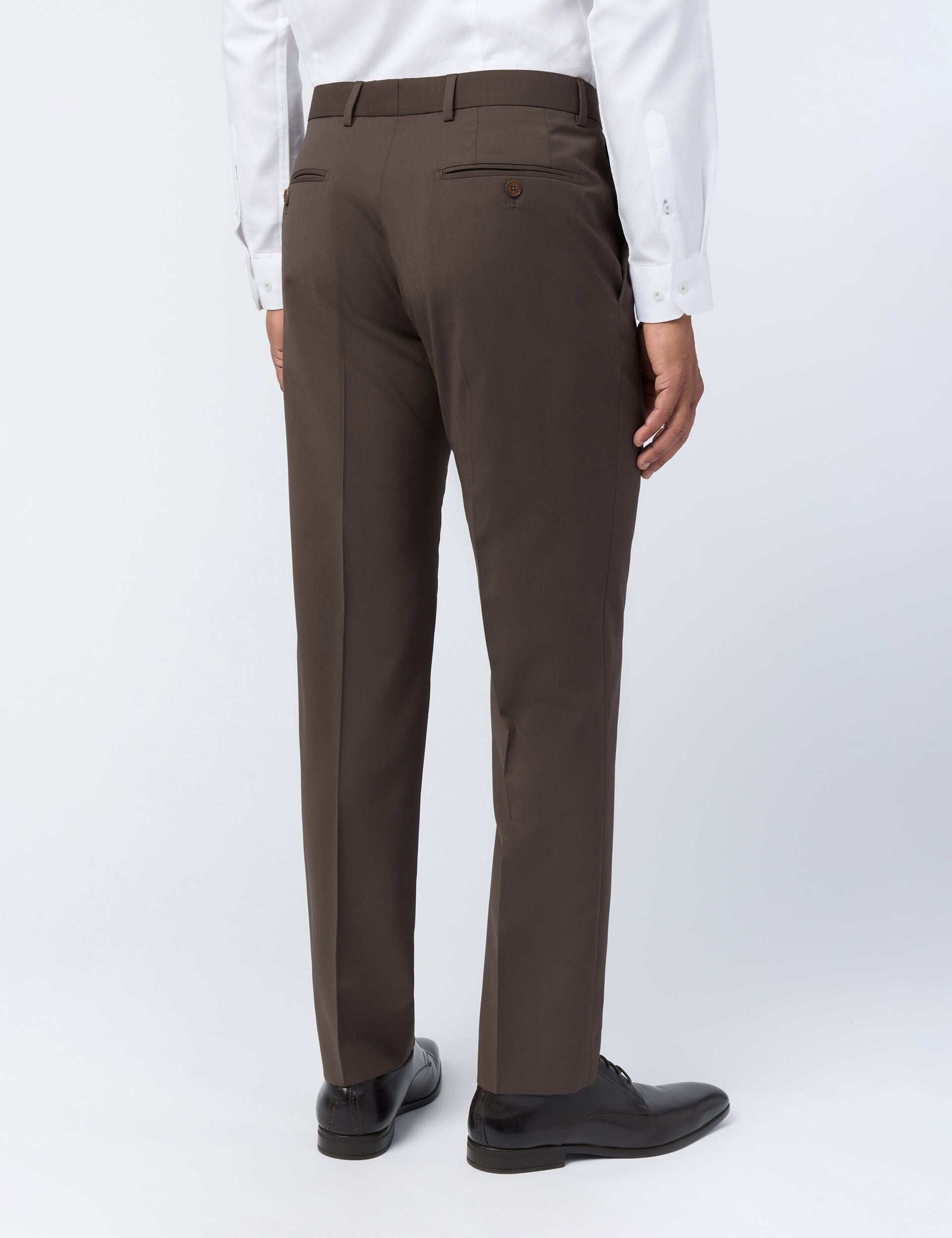 Ted Baker Freetht Tonic Wool Rich Slim Suit Trousers