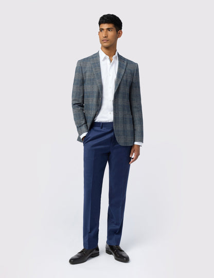 Ted Baker Galvinj Glen Check Wool Rich Slim Fit Blazer