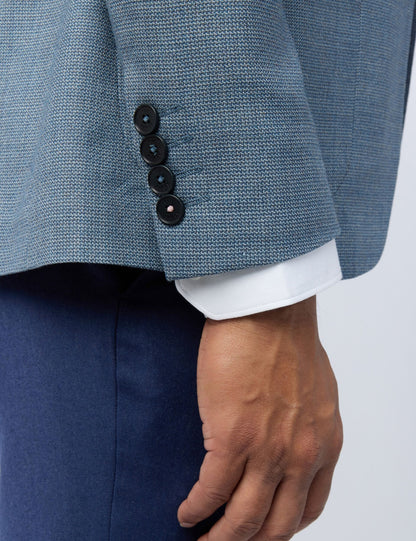 Ted Baker Prynnej Slim Fit Hopsack Texture Wool Blazer