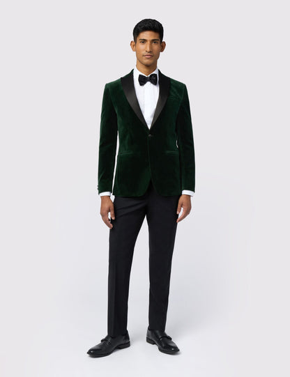 Ted Baker Tighej Velvet Slim Fit Evening Jacket