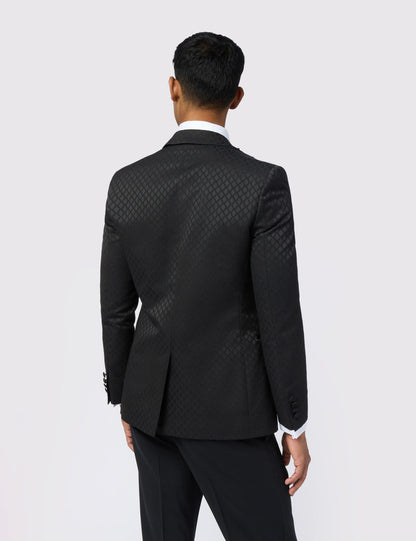 Ted Baker Sabinej Diamond Jacquard Slim Evening Jacket
