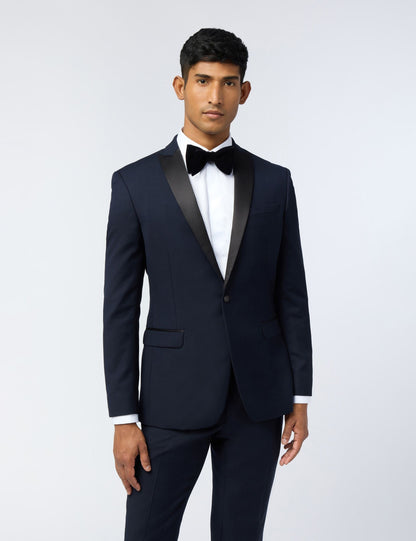 Ted Baker Galenj Wool Rich Slim Fit Tuxedo Jacket