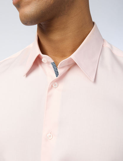 Ted Baker Vinci Sateen Stretch Cotton Slim Fit Shirt