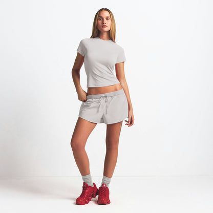 Skims Nikeskims Woven Nylon 2.5" Runner Short Stone