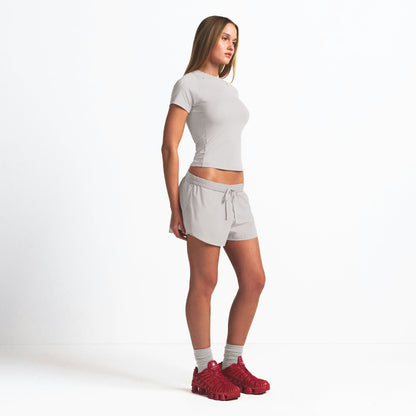 Skims Nikeskims Woven Nylon 2.5" Runner Short Stone