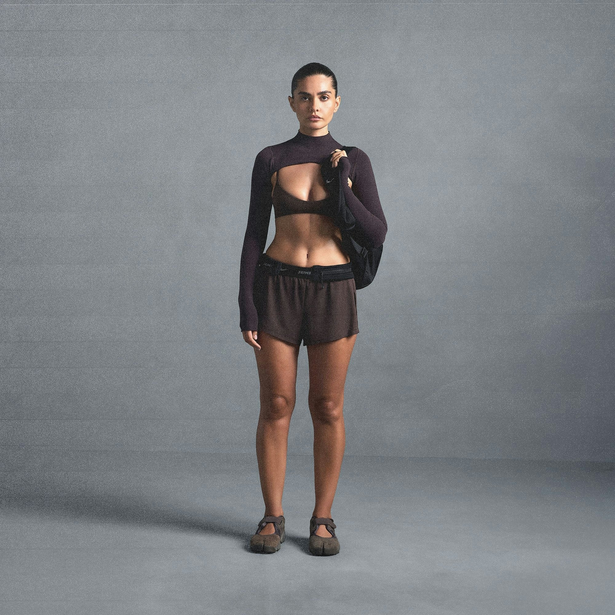 Skims Nikeskims Airy Mini Short Dark Sepia