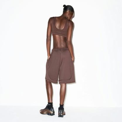 Skims Nikeskims Airy Relaxed Short Dark Sepia