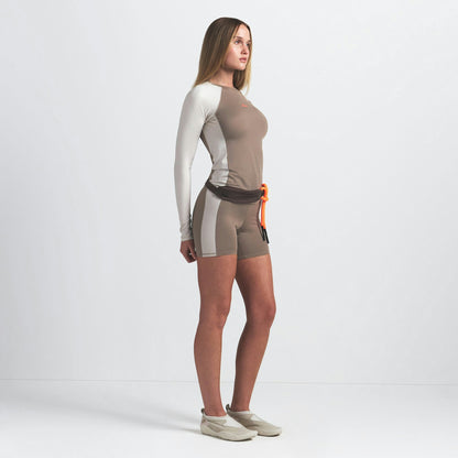 Skims Nikeskims Shine 5" Biker Short Truffle And Stone