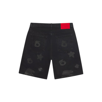 Sp5der Beluga Denim Short