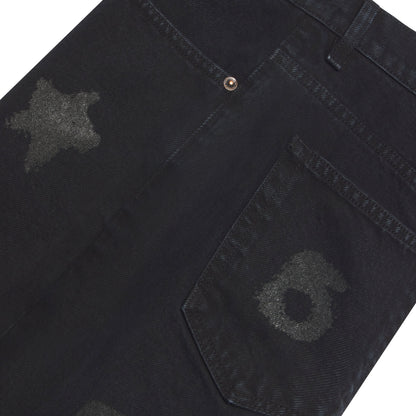 Sp5der Beluga Denim Short