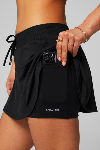 Fabletics Cloud Jersey Flounce Skirt