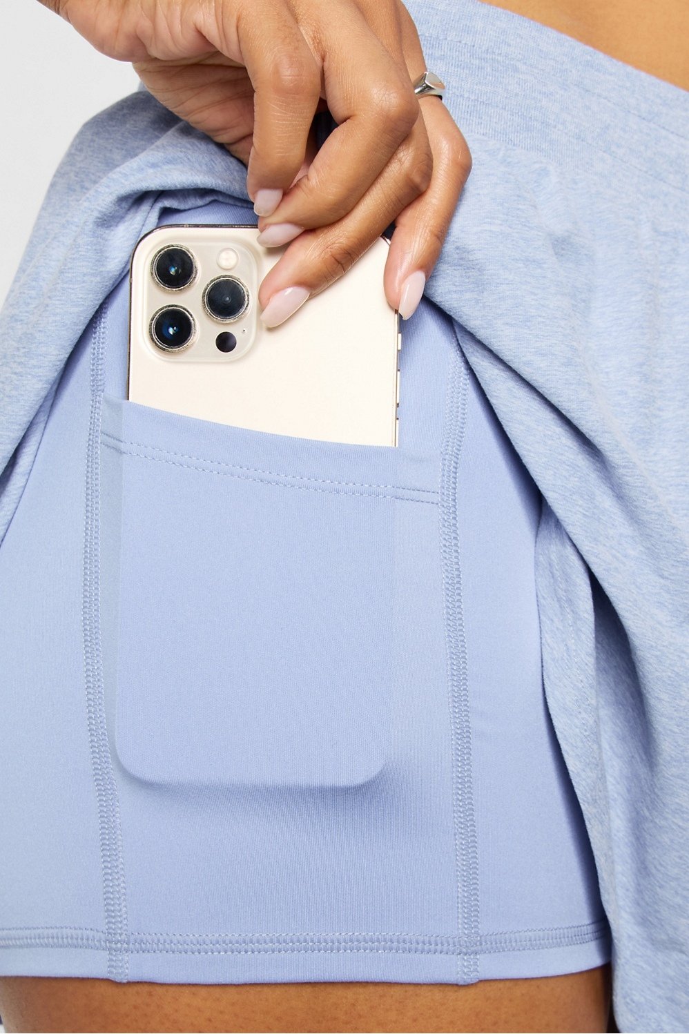 Fabletics Cloud Jersey Flounce Skirt