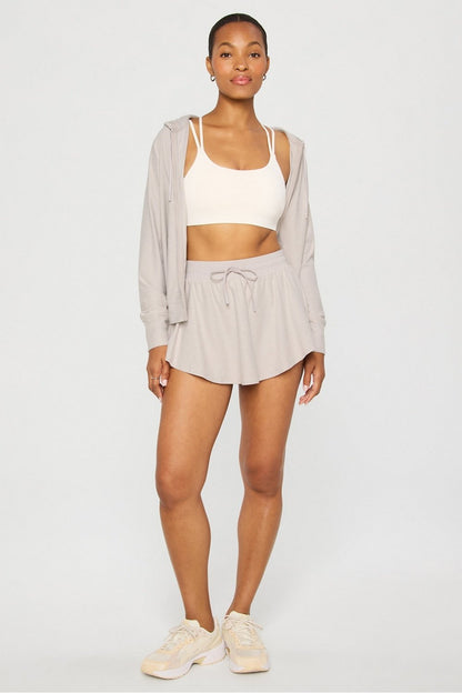 Fabletics Cloud Jersey Flounce Skirt