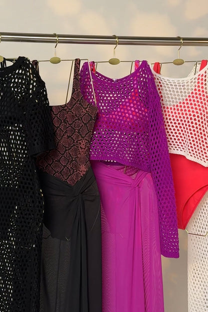 Fabletics Sheer Mesh Sarong