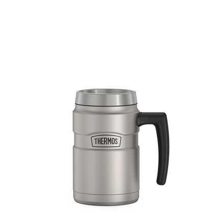 Thermos 16oz Stainless King Coffee Mug Matte Stainless Steel