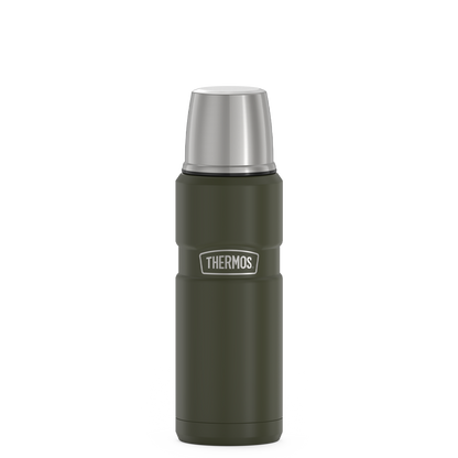 Thermos 16oz Stainless King Beverage Bottle Midnight Blue