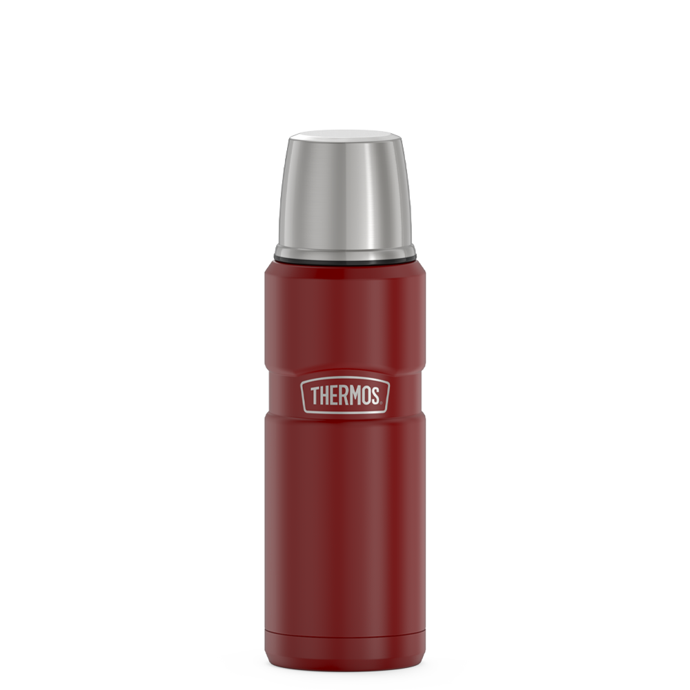 Thermos 16oz Stainless King Beverage Bottle Matte Stainless Steel