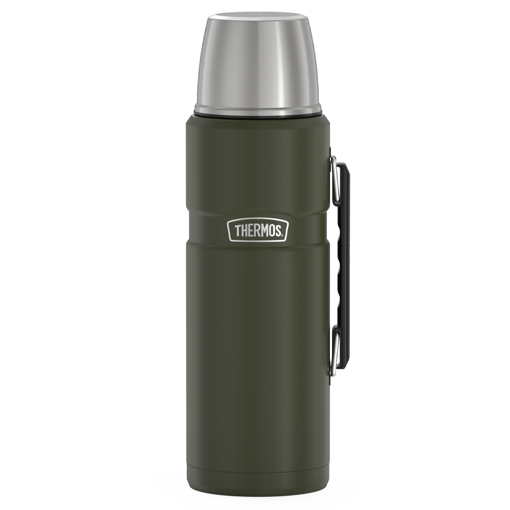 Thermos 2.0 L Stainless King Beverage Bottle Matte Stainless Steel