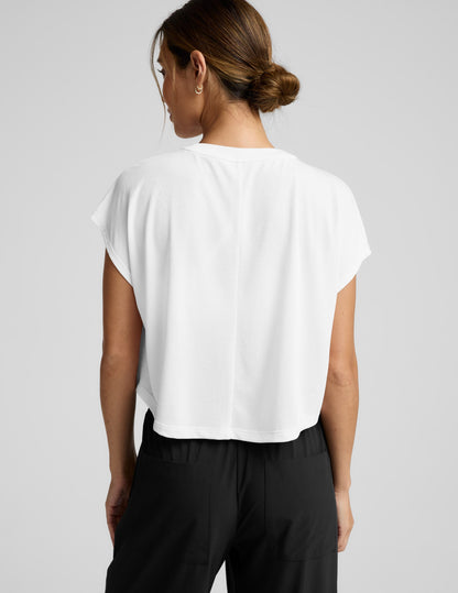 Beyond Yoga Studio Luxe Cropped Tee Women's