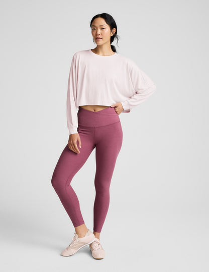 Beyond Yoga Studio Luxe Cropped Long Sleeve Tee Women's