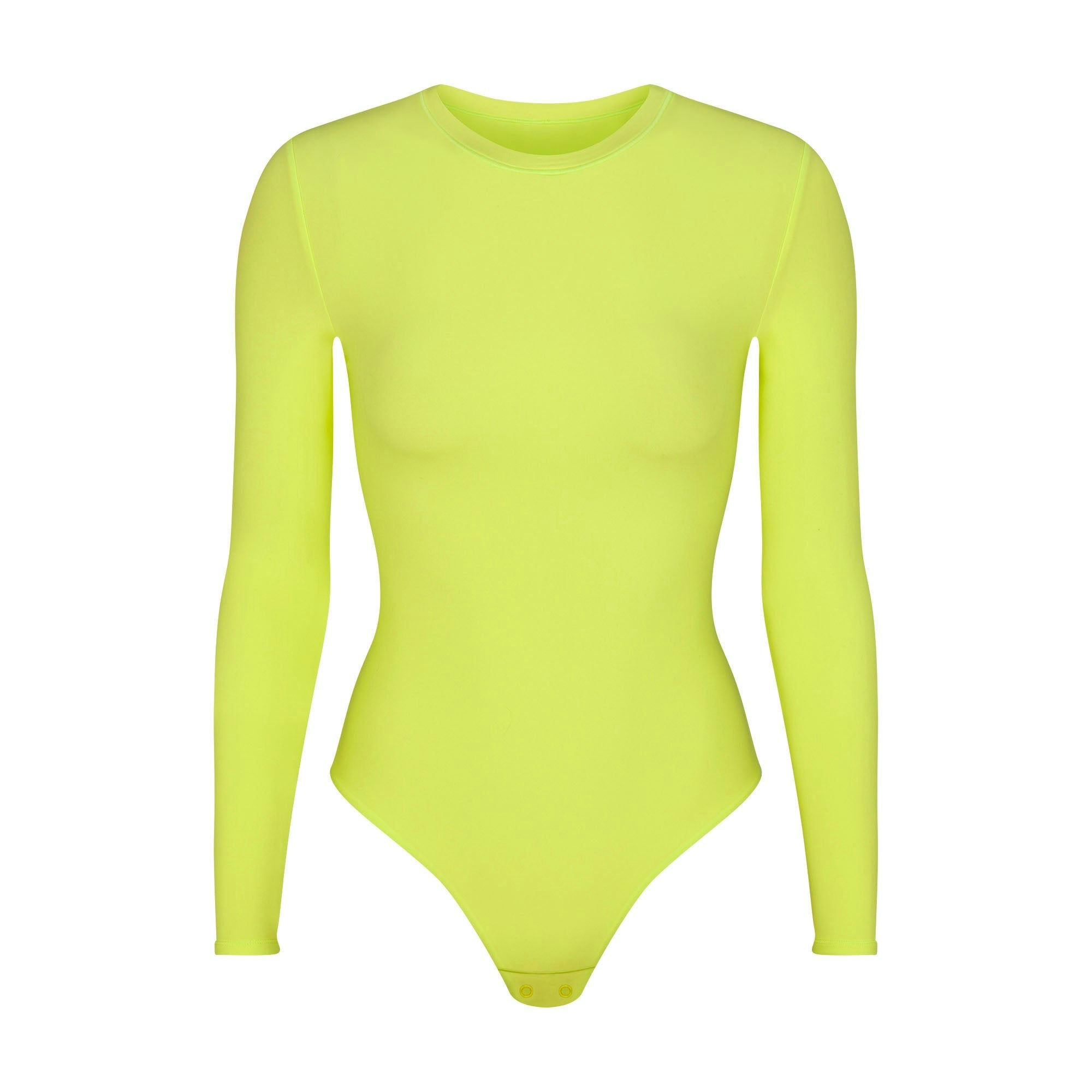 FITS EVERYBODY LONG SLEEVE CREW NECK BODYSUIT