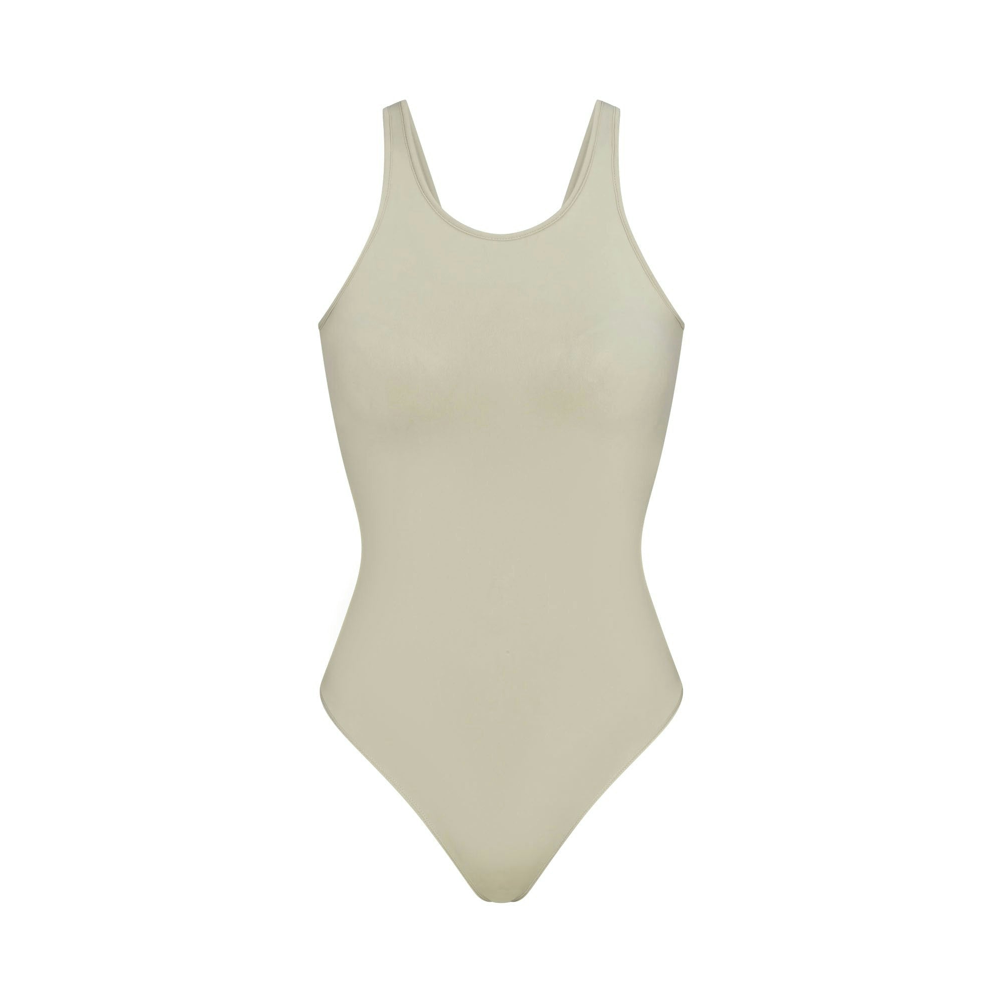 Skims Soft Smoothing Seamless Padded Bodysuit Elm