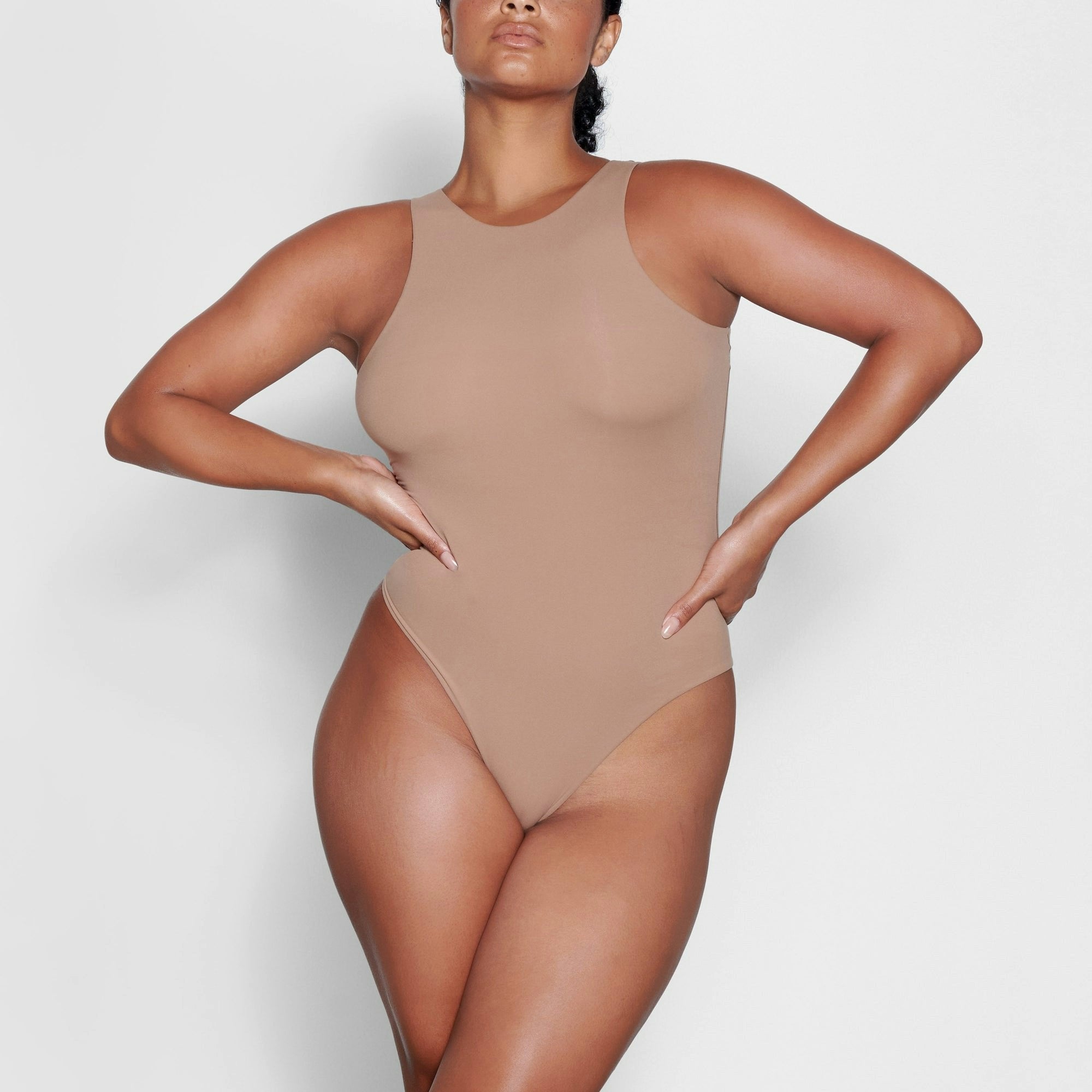 Skims Fits Everybody High Neck Bodysuit Sienna