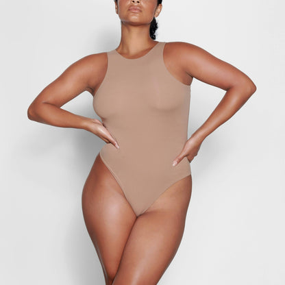 Skims Fits Everybody High Neck Bodysuit Sienna