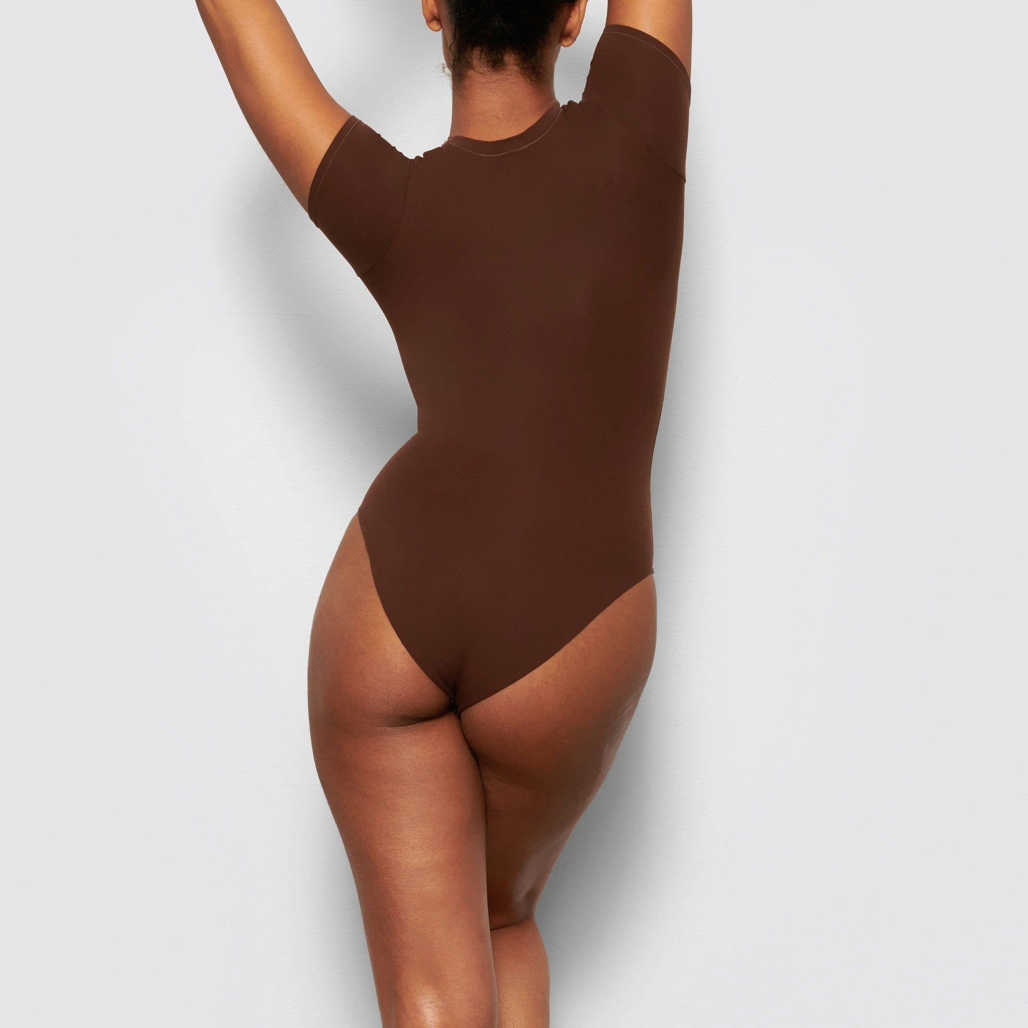 Skims Fits Everybody T-Shirt Bodysuit Cocoa