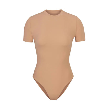 Skims Fits Everybody T-Shirt Bodysuit Ochre