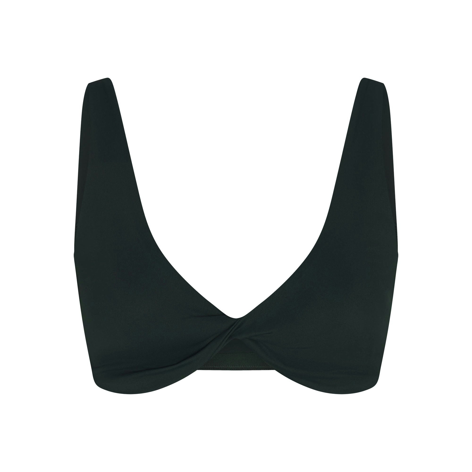 Skims Nikeskims Matte Twist-Front Bra Dark Teal