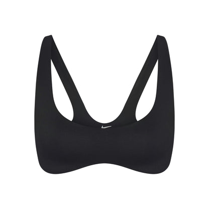 Skims Nikeskims Matte Shaping Scoop Bra Obsidian