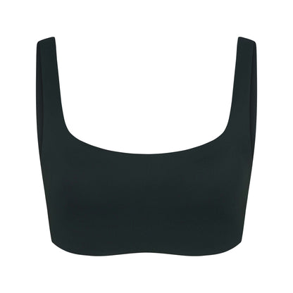 Skims Nikeskims Matte Scoop Neck Bra Dark Teal