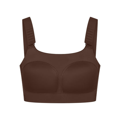 Skims Nikeskims Matte Wide Strap Bra Dark Sepia