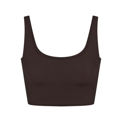 Skims Nikeskims Shine Scoop Neck Bra Top Phoenix