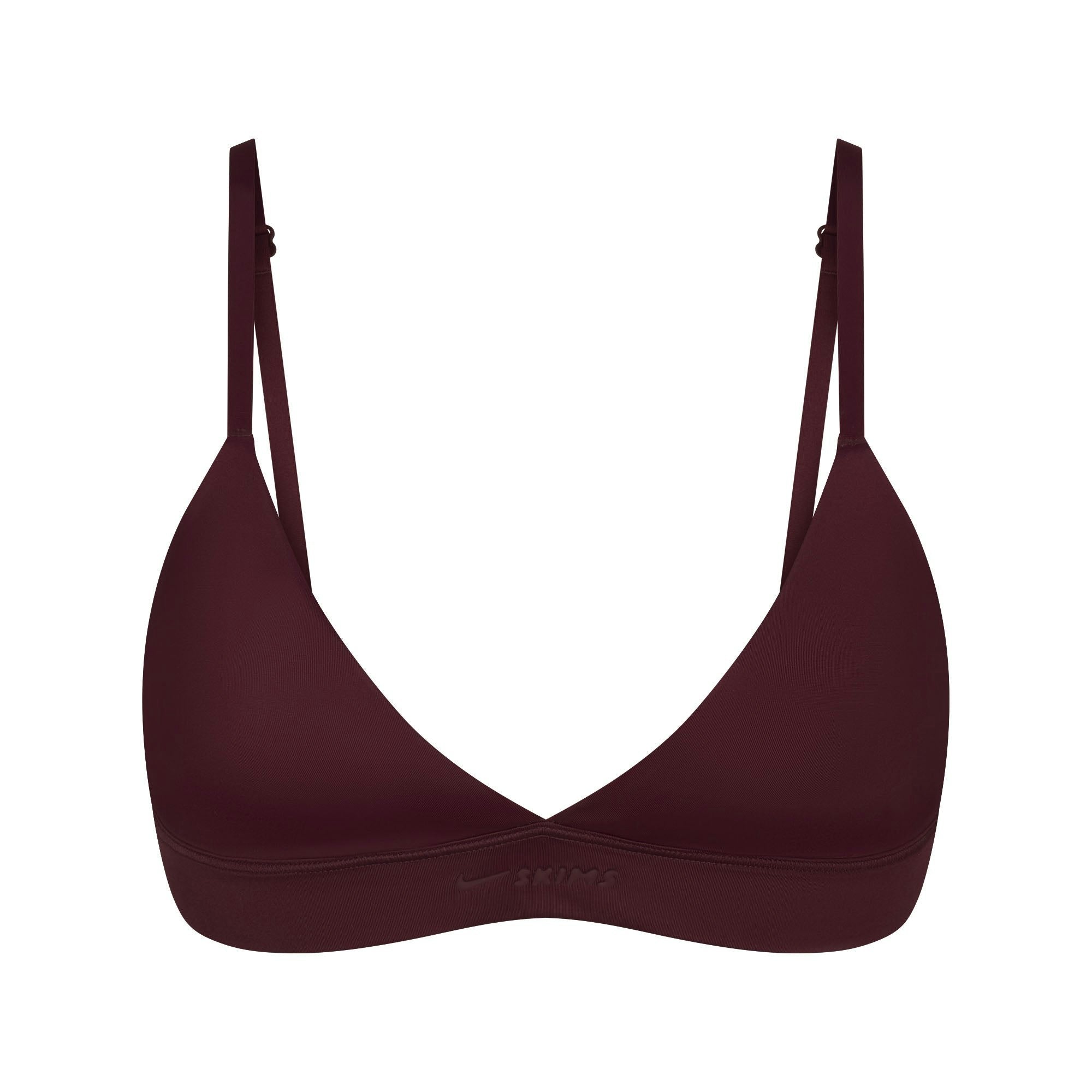 Skims Nikeskims Shine Triangle Bra Currant