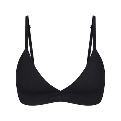 Skims Nikeskims Shine Triangle Bra Obsidian