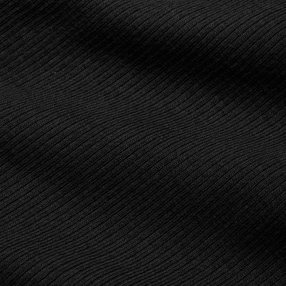 Skims Cotton Rib Tank Midi Dress Soot