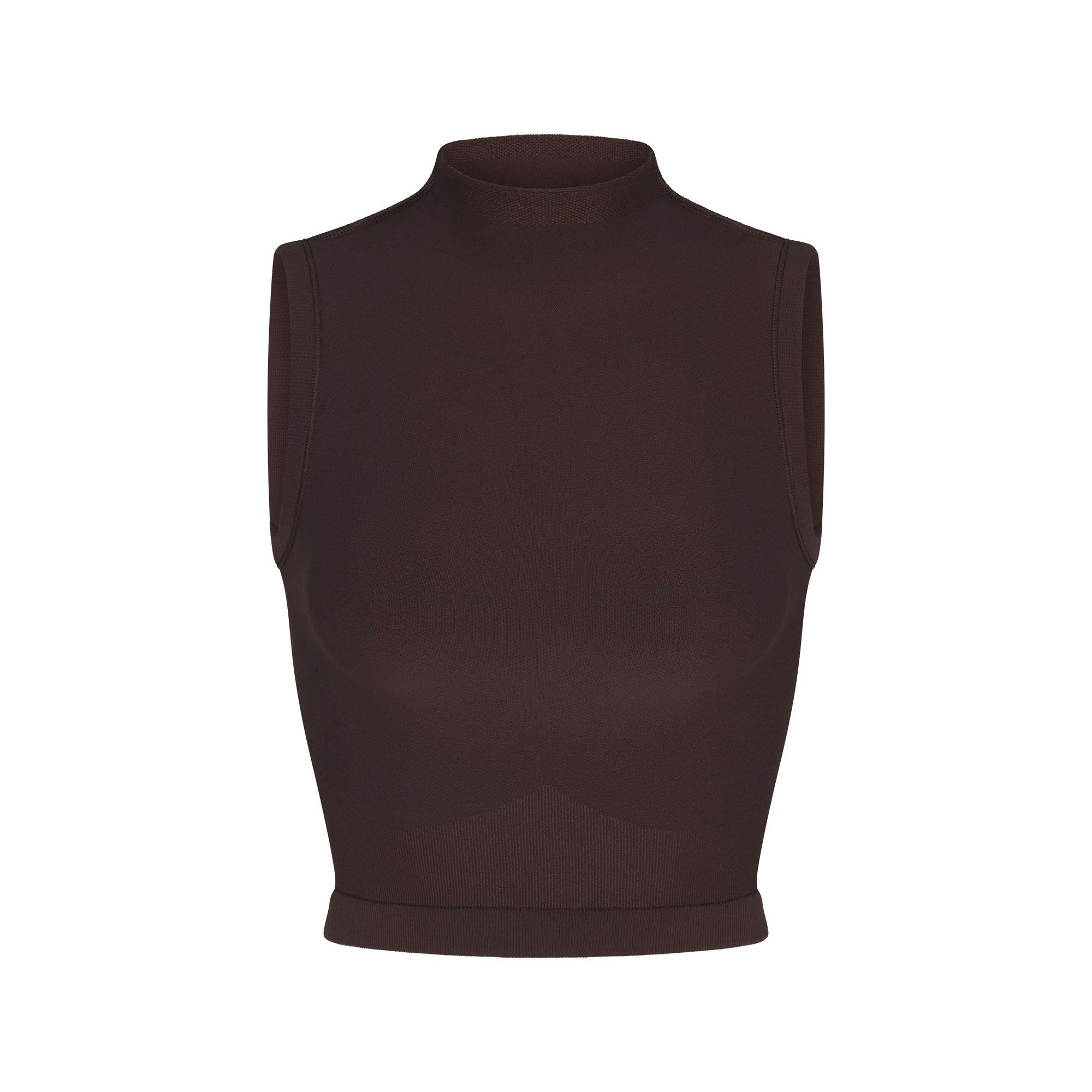 Skims Nikeskims Vintage Seamless Mock Neck Bra Top Phoenix