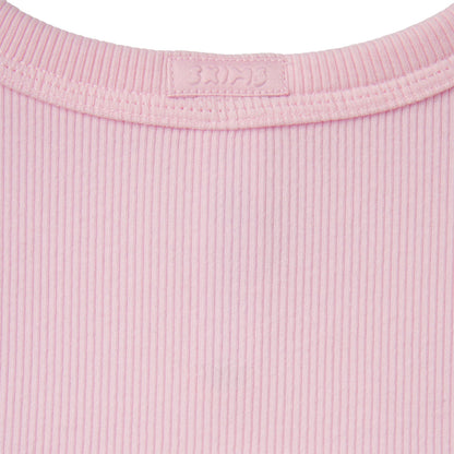 Skims Cotton Rib T-Shirt Cherry Blossom