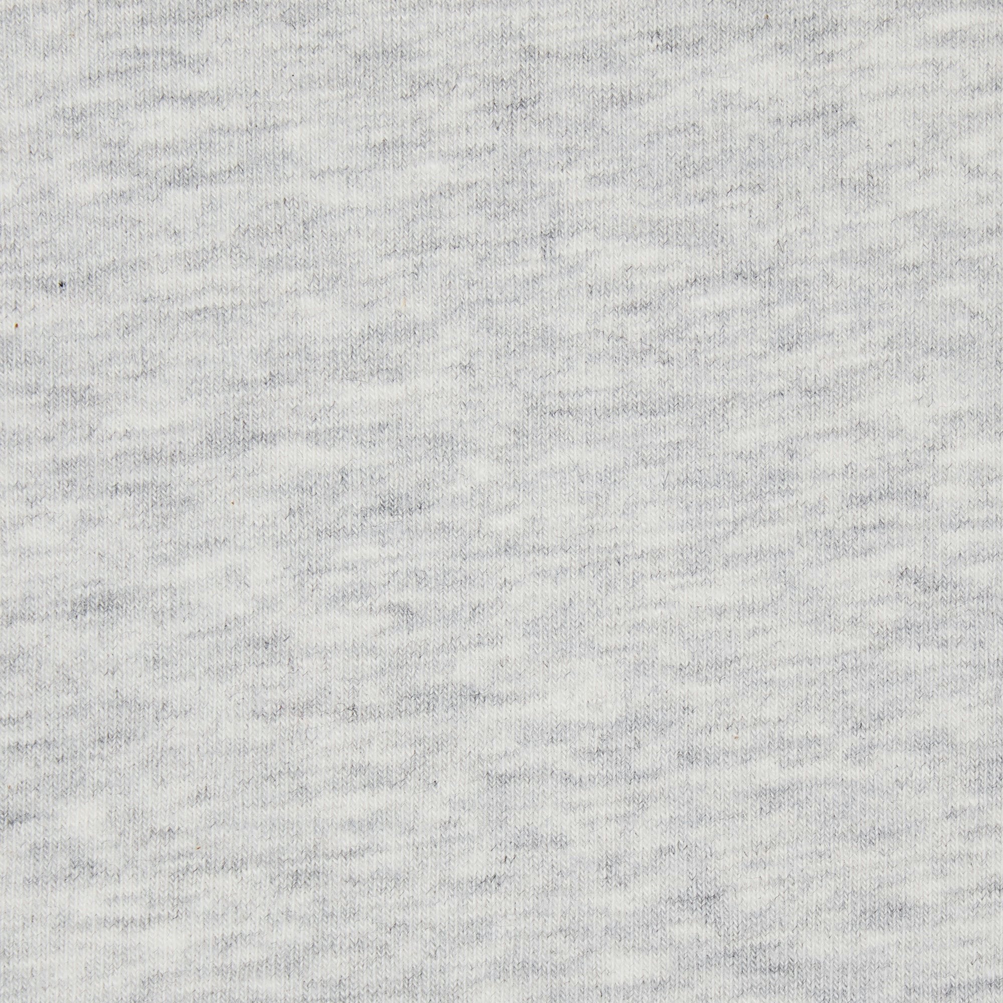 Skims Cotton Jersey Scoop Neck Long Sleeve Top Light Heather Grey