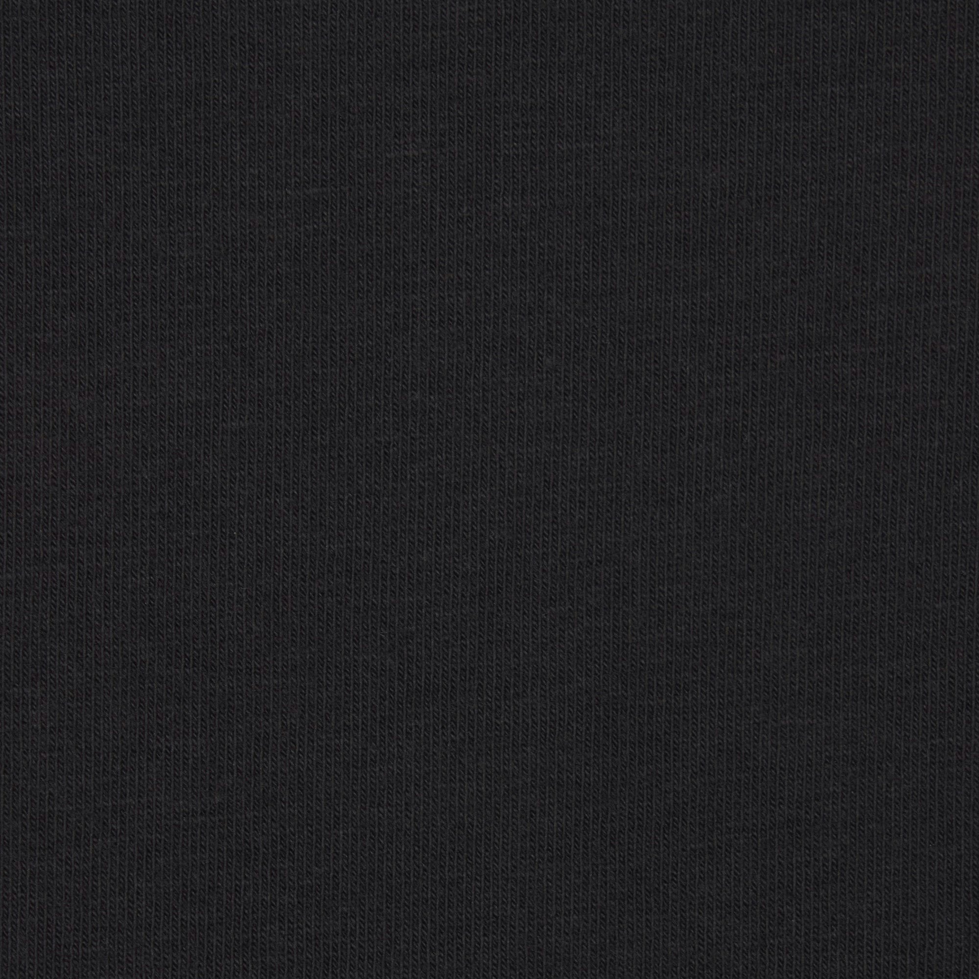 Skims Cotton Jersey Scoop Neck Long Sleeve Top Soot