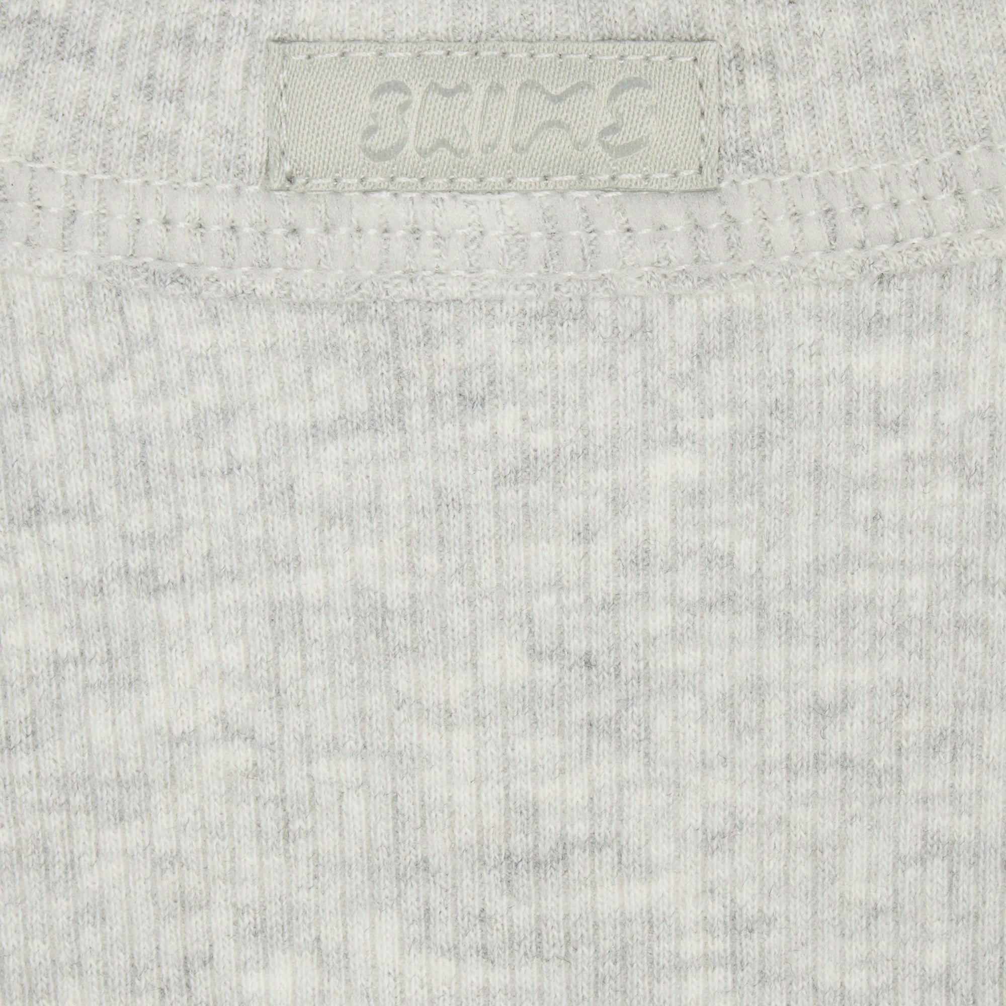 Skims Cotton Rib Scoop Neck Tank Light Heather Grey