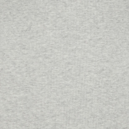 Skims Cotton Rib Loose Boxer Light Heather Grey