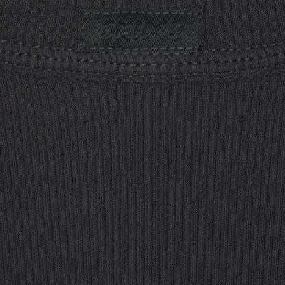 Skims Cotton Rib Scoop Neck Tank Soot